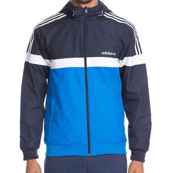 🌦New Adidas Originals Reversible Windbreaker - Picture 3 of 8